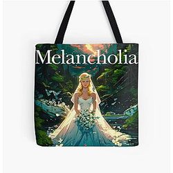 Melancholia Movie Poster Lars Von Trier Kirsten Dunst All Over Print Bag
