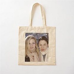 Kirsten Dunst and Sofia Coppola Cotton Tote Bag