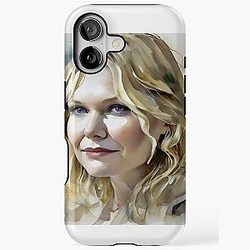 Goldilocks Kirsten Dunst in Watercolors iPhone Case