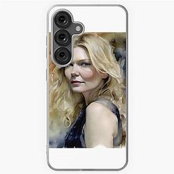 Delicacy with Kirsten Dunst in Watercolors For Samsung Galaxy Soft Case