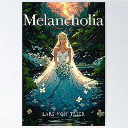 Melancholia Movie Poster Lars von Trier Kirsten Dunst
