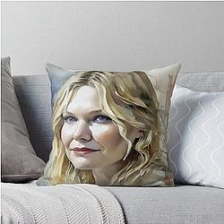 Goldilocks Kirsten Dunst Throw Pillow