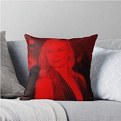 Kirsten Dunst Celebrity Throw Pillow