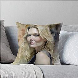 Delicacy Kirsten Dunst Throw Pillow