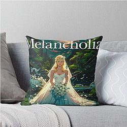 Melancholia Movie Poster Lars Von Trier Kirsten Dunst Throw Pillow