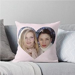 Sofia Coppola & Kirsten Dunst Throw Pillow