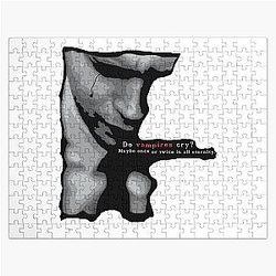 Mens Funny Horror Icon Series Do Vampires And Kirsten Dunst Jigsaw Puzzle