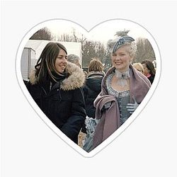 Kirsten Dunst and Sofia Coppola Sticker