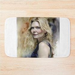 Kirsten Dunst In Watercolor Bath Mat