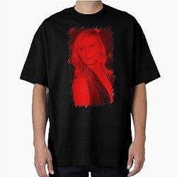 Kirsten Dunst Celebrity Oversized T-Shirt