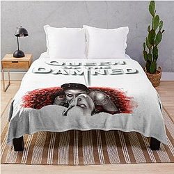 Gift for Queen of the Damned Pitt and Kirsten Dunst Throw Blanket