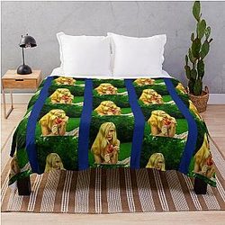 Kirsten Dunst in The Virgin Suicides Throw Blanket