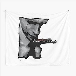 Mens Funny Horror Icon Series Do Vampires Cry And Kirsten Dunst Tapestry
