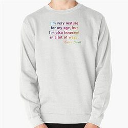 Kirsten Dunst: I'm very mature for my age but I'm also innocent in many ways Pullover Sweatshirt