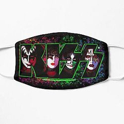 Kiss Fan Kunst Flache Maske RB2411