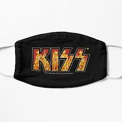 KISS Flames Logo Flache Maske RB2411
