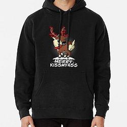 Merry kiss mi trasero Pullover Hoodie RB2411