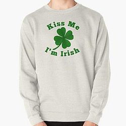 Kiss Eu sou irlandês Pullover camisola RB2411