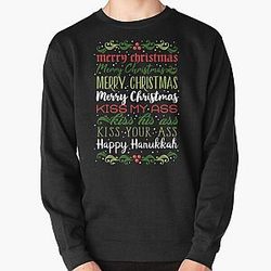 Buon Natale, kiss il mio culo Pullover Felpa RB2411
