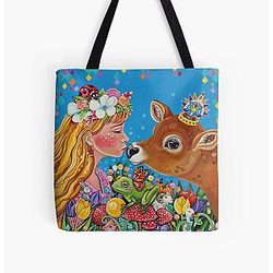 Despertar Kiss All over Print Tote Bag RB2411