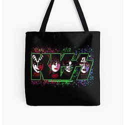 Kiss Fan Kunst All Over Print Tote Bag RB2411