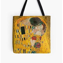 Gustav Klimt The Kiss Tutta la stampa Tote Bag RB2411