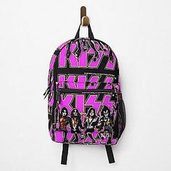 Classic Rock Vintage Kiss Destructor Mochila púrpura RB2411