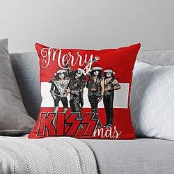 Merry KISSmas 2020 Throw Pillow RB2411