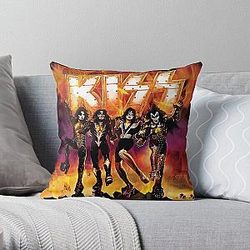 kiss la band - Rock band Hard Rock Kiss militare distruggitore traino cuscino RB2411