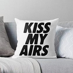 KISS MY AIRS Throw Pillow RB2411