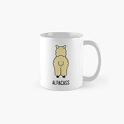 2-Sided Kiss Mi Alpacass Funny Alpaca Llama Classic Mug RB2411