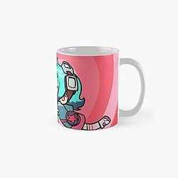 Ramona Blumen und Scott Pilgrim Herz kiss Klassische Tasse RB2411