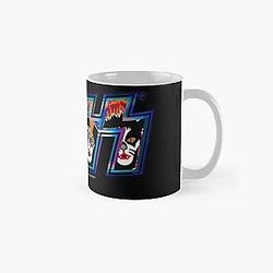 Banda de música rock KISS - Rock and Roll Over Style 1 Classic Mug RB2411