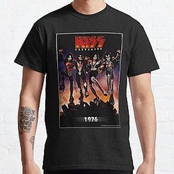 KISS la banda - Destroyer Year 1976 Classic T-Shirt RB2411