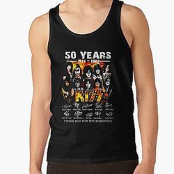50 年 1973-2023 Kiss 思い出にありがとう タンクトップRB2411