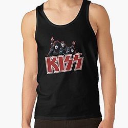 KISS Demon, Starchild, Spaceman und Catman Tank Top RB2411