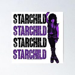 KISS Homem da frente The Starchild Poster RB2411