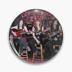 Kittie Photograph Pin