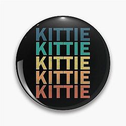 Kittie Name T Shirt - Kittie Vintage Retro Kittie Name Gift Item Tee Pin