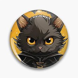 Kittie Batman Pin