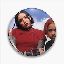Kittie NuMetal Girl Band Spread Pin