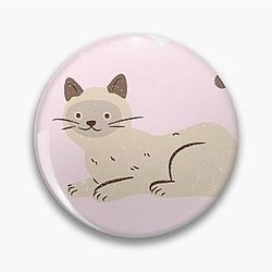 Kittie In Your Heart Pin