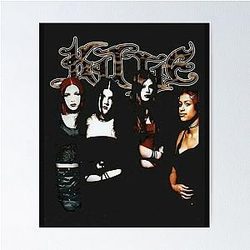 Kittie black rare spit Poster