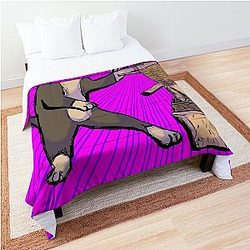 Kung-fu Kittie Comforter