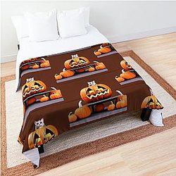 Helloween kittie Comforter