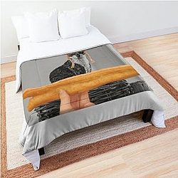 Fried Dough Kittie Comforter