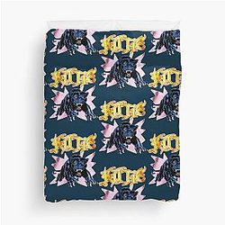 Kittie Band Kittie Kittie BandKittie Band Art Kittie Band Duvet Cover