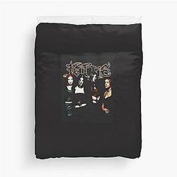 Kittie Black Rare Spit Duvet Cover