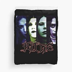 Kittie black rare spit Duvet Cover