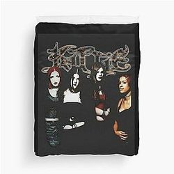 Kittie Black Rare Spit Classic Duvet Cover